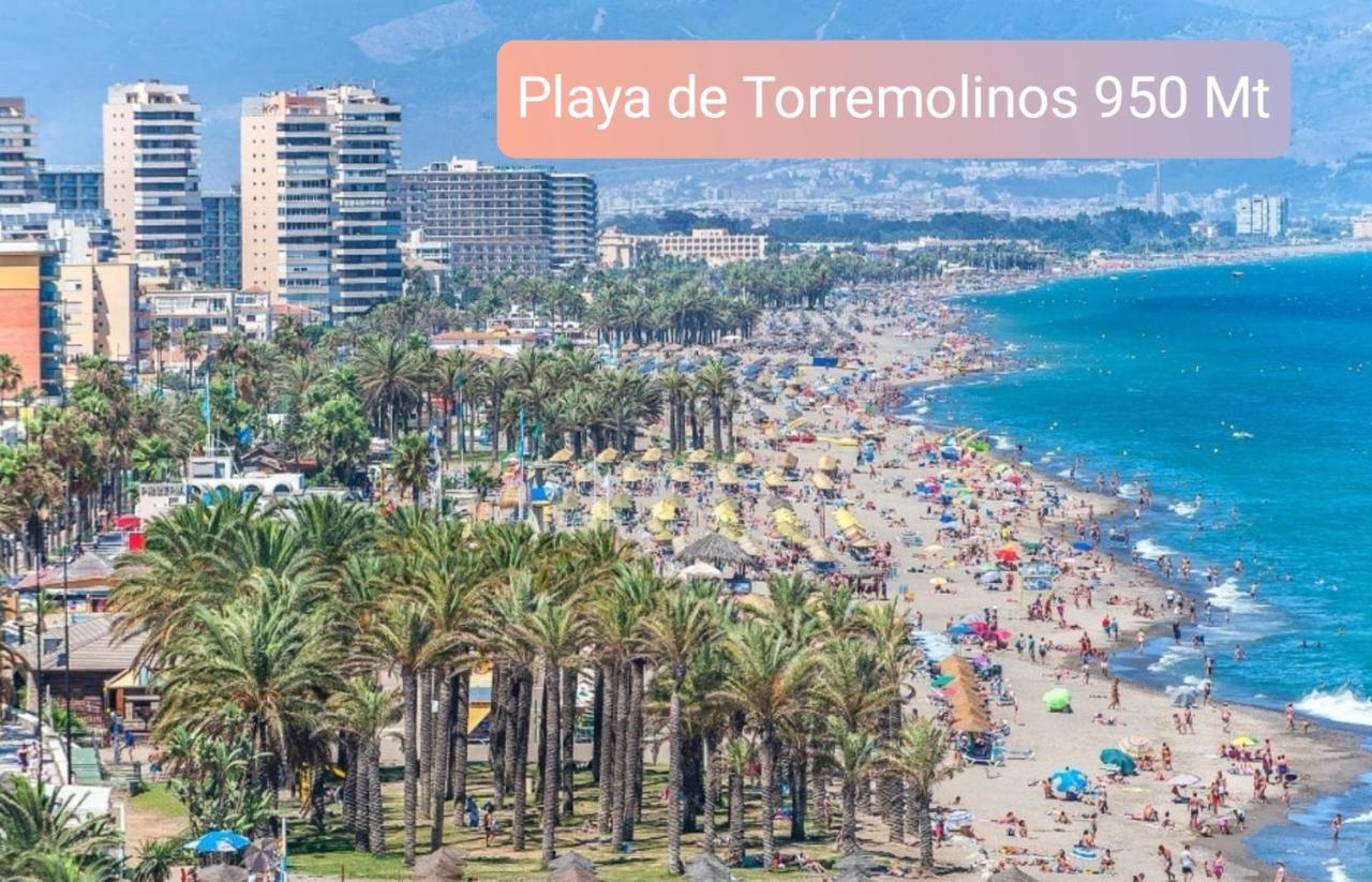 Saltillo Alto Gray Studio. Vistas al mar y piscina Torremolinos Exterior foto