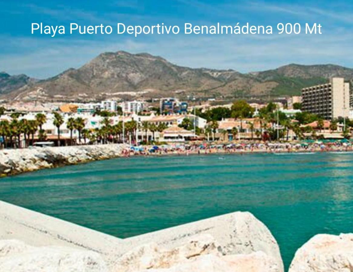 Saltillo Alto Gray Studio. Vistas al mar y piscina Torremolinos Exterior foto